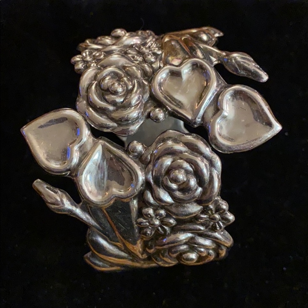 Sterling Art Nouveau Bracelet - Picture 8 of 10